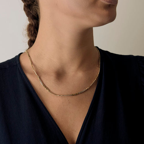 Collier en Or jaune 18k