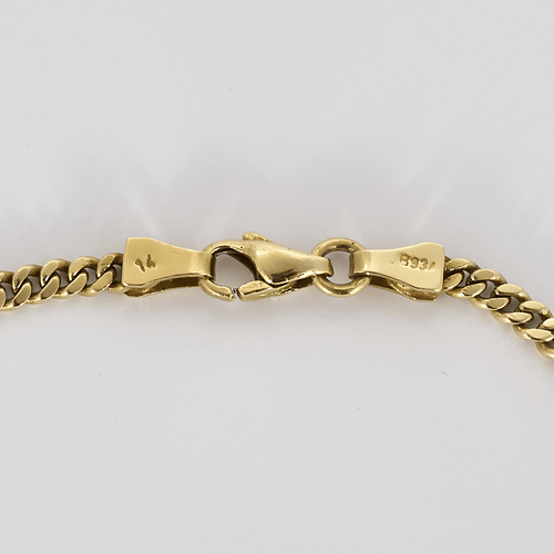 Collier en Or jaune 18k
