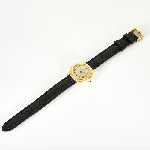 Cartier - Montre Cougar en or jaune 58 Facettes DV23242-9