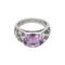 52 Mauboussin - Plaisir d'amour - Bague en or blanc, améthyste et diamants 58 Facettes DV32524-3