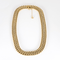 Collier en Or jaune à maille gourmette fantaisie 58 Facettes DV32806-1
