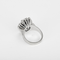 Bague en Or blanc 18k Saphir and Diamant