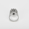 Bague en Or blanc 18k Saphir and Diamant