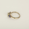 Bague en Or blanc & rose 18k Diamant and Tanzanite