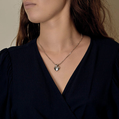 Chaumet - Liens - Pendentif en or gris et diamants 58 Facettes DV32729-1