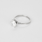 61 Bague solitaire en or gris, diamant 3.07 carats environ 58 Facettes DV32688-2