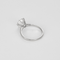 61 Bague solitaire en or gris, diamant 3.07 carats environ 58 Facettes DV32688-2