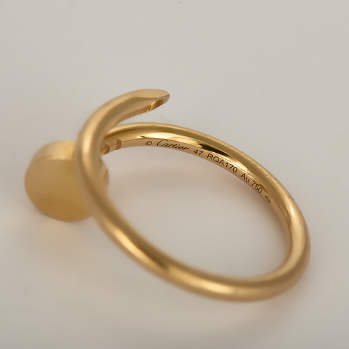CARTIER - JUSTE UN CLOU - Bague en or rose, petit modèle