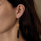 Carrera y Carrera - Shangai - Boucles d'oreilles en or jaune, topaze, diamants et onyx