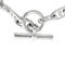 Hermes Chaîne d'Ancre, grand modèle - Collier en argent 58 Facettes DV32864-1
