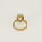 Bague en Or rose 18k Aquamarine