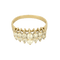 Bague en or jaune et diamants : 0,90 carat