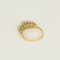 Bague en or jaune et diamants : 0,90 carat