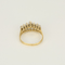 Bague en or jaune et diamants : 0,90 carat