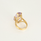 Bague en Or jaune 18k Améthyste