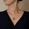 Pendentif en Or jaune 14k et citrine