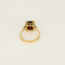 Bague en or jaune et grenat almandin