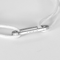 DINH VAN - Maillon L - Bracelet cordon, or gris et diamants 58 Facettes DV33379-3