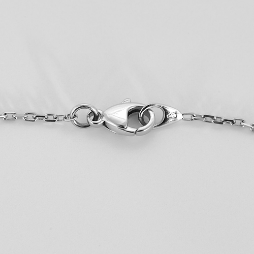 Chaumet - JEUX DE LIENS - Collier en or blanc et diamants 58 Facettes DV32854-2