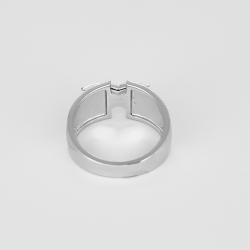 52 Mauboussin - Ta beauté me submerge - Bague bandeau ouverte en or blanc et diamants : 0,18 carat 58 Facettes DV13401-18