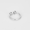 53 Dinh Van - Le cube XL - Bague en or blanc et diamants 58 Facettes DV33379-1