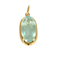 Pendentif en or jaune et Aigue-Marine : 15 carats 58 Facettes DV31672-10