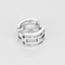54 Hermès - Arcane- Petit Modèle - Bague en argent 58 Facettes DV32864-3