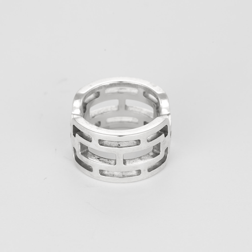 54 Hermès - Arcane- Petit Modèle - Bague en argent 58 Facettes DV32864-3