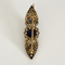 Broche Or rose 18k et Argent Saphir 58 Facettes DV26158-37