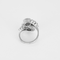 52 Bague en Or blanc 18k Diamant and Saphir 58 Facettes DV26158-35