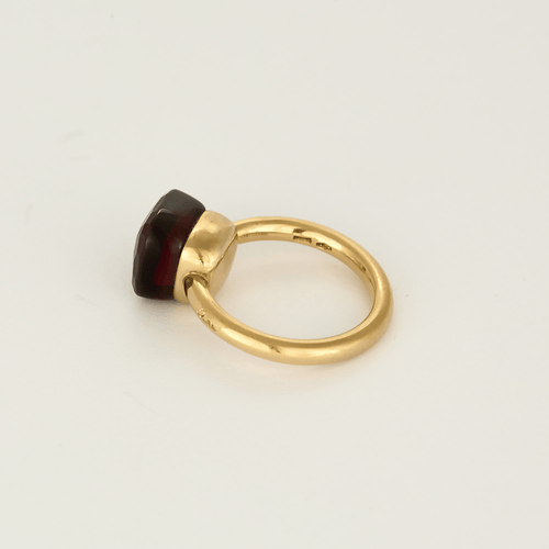 Pomellato - Nudo - Classic - Bague or rose et grenat