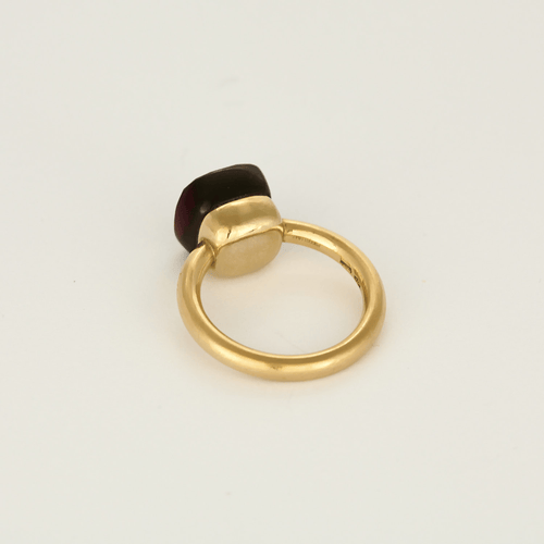Pomellato - Nudo - Classic - Bague or rose et grenat