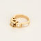 52 Bague en Or rose 18k Diamant de couleur champagne 58 Facettes DV32872-2
