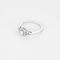 51 MAUBOUSSIN - Un Automne 1930 n°2 - Bague solitaire en or blanc et diamants : 0,22 carat au total 58 Facettes DV33714-1