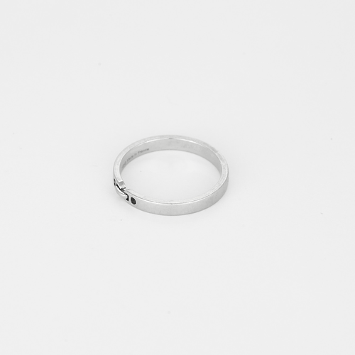 54 Bague Hermès - Ever chaîne d'ancre- Bague en platine 58 Facettes DV33707-3