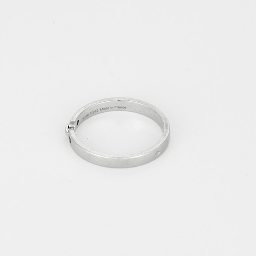 54 Bague Hermès - Ever chaîne d'ancre- Bague en platine 58 Facettes DV33707-3