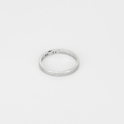 54 Bague Hermès - Ever chaîne d'ancre- Bague en platine 58 Facettes DV33707-3