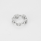 56 Hermes Bague Chaîne d'Ancre Petit modèle en argent 58 Facettes DV33267-1