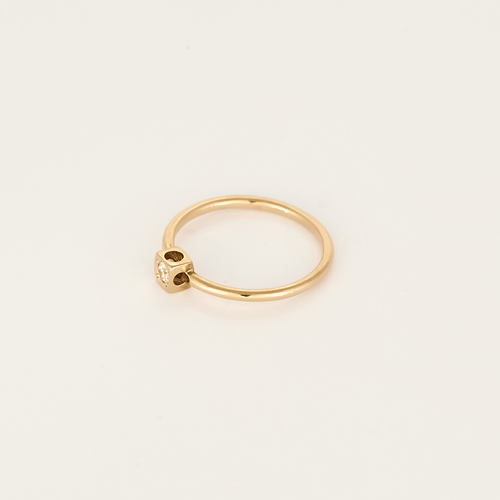 51 Dinh Van - Le cube - XS - Bague en or rose 58 Facettes DV0997-8