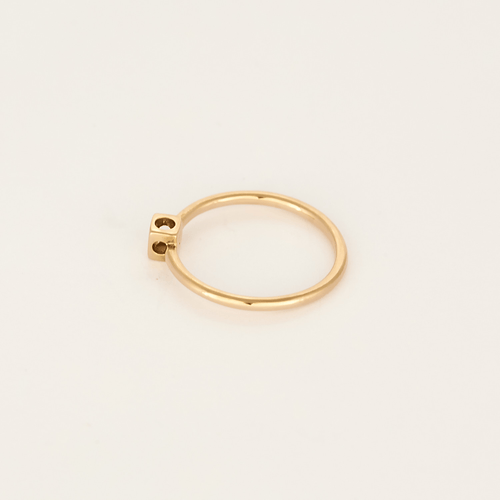 51 Dinh Van - Le cube - XS - Bague en or rose 58 Facettes DV0997-8