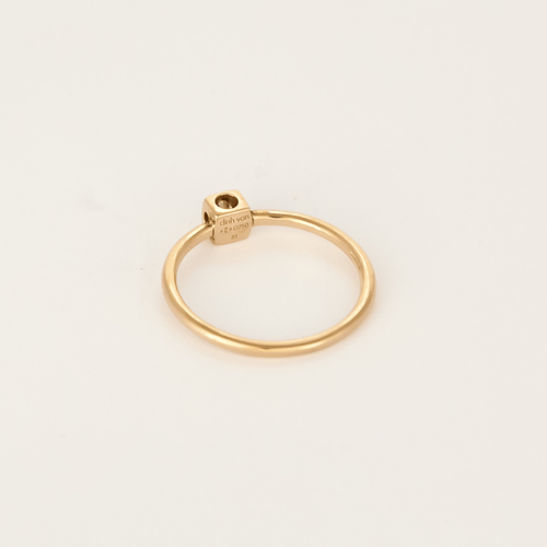 51 Dinh Van - Le cube - XS - Bague en or rose 58 Facettes DV0997-8