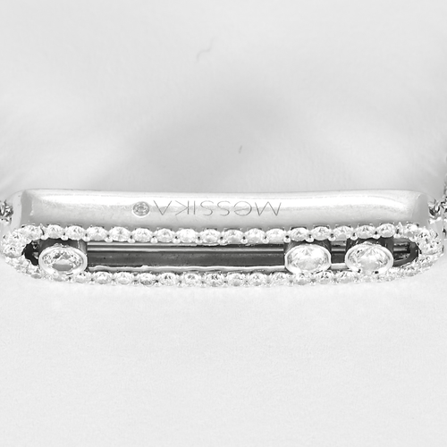 Bracelet Move Classique pavé, grand modèle - Bracelet en or blanc et diamants 58 Facettes DV32512-6