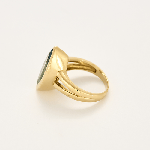Bague en or jaune et topaze 58 Facettes DV5707-19-53-2