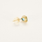 Boucles d'oreilles puces en or jaune et topaze 58 Facettes DV5707-16