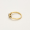 Bague en or jaune, or blanc, diamants à motif de noeud stylisé 58 Facettes DV5707-23-54-3