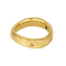 54 Élégante bague en or jaune ciselée et diamant 58 Facettes DV33869-4