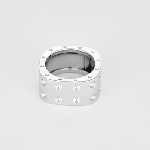 52 Roberto Coin - Bague en or blanc et diamants 58 Facettes DV33829-1