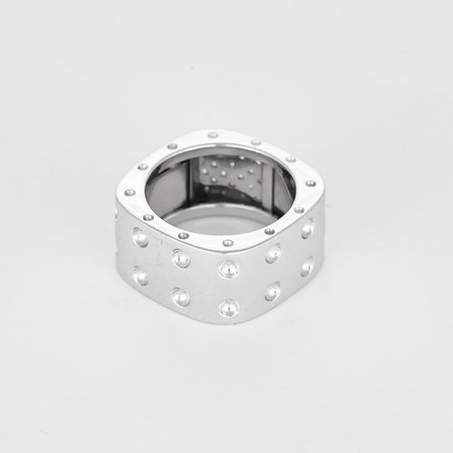 52 Roberto Coin - Bague en or blanc et diamants 58 Facettes DV33829-1