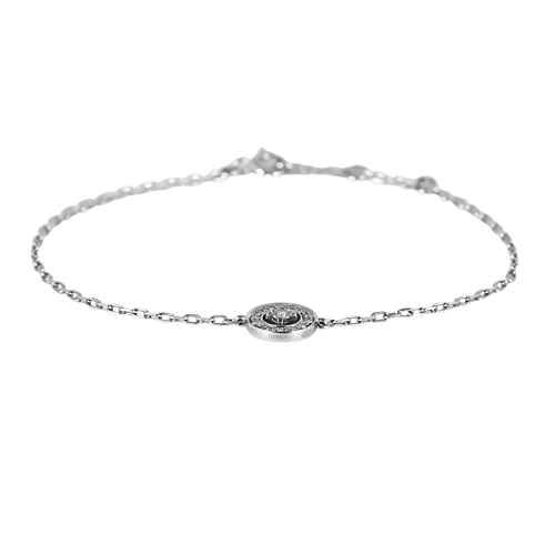Boucheron - Ava - Bracelet en or blanc et diamants 58 Facettes DV0351-4