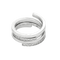 53 DINH-VAN - Spirale - Bague or blanc et diamants 58 Facettes DV33869-1